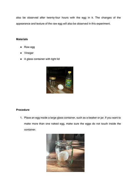 SOLUTION Genchem1 Lab Report Naked Egg Studypool