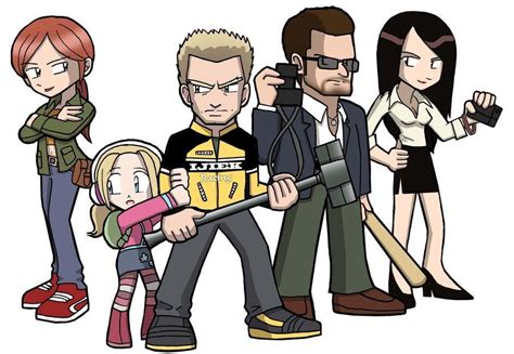 Dead Rising 2 Fan Art Obviously Stacy Rebecca Katey Chuck And Frank As A Group R Deadrising