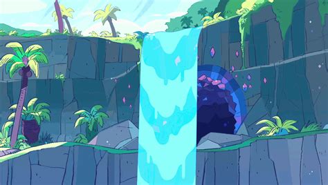 Waterfall gif : stevenuniverse