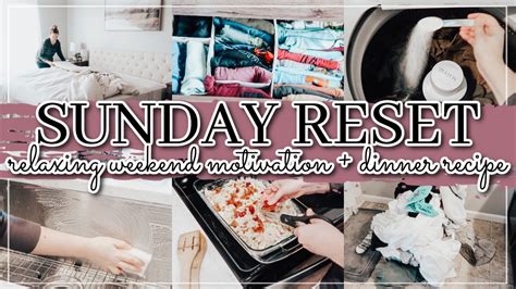 SUNDAY RESET ROUTINE 2023 All Day Whole House Clean With Me