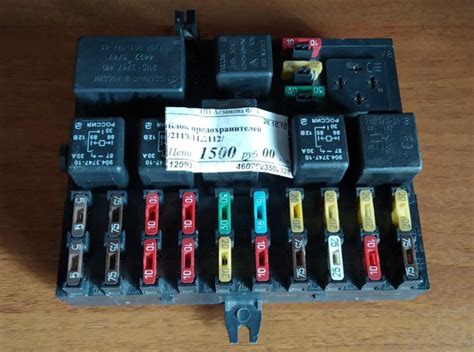 Расположение предохранителей на ваз 2110: Блок предохранителей на ВАЗ ...