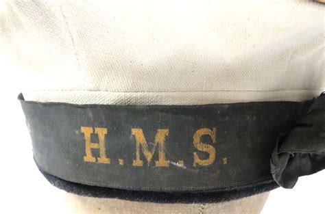 Ww2 Royal Navy Hms Able Seamans Summer Pattern Sailors Hat