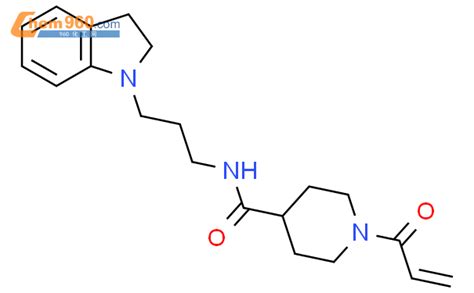 2361681 46 9 N 3 2 3 Dihydro 1H Indol 1 Yl Propyl 1 Prop 2 Enoyl