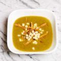 Roasted Chile Poblano Soup - Vegan « Dora's Table