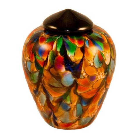 Autumn Classic Handblown Glass Urn By Eli 599 00 Ashes In Glass