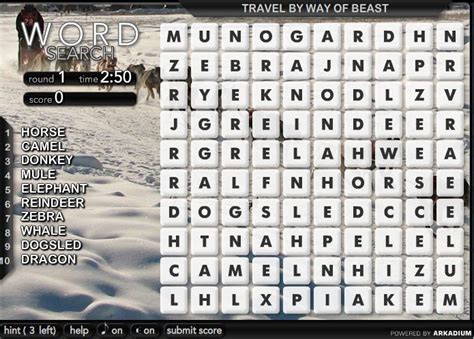 5 Free Online Word Search Games