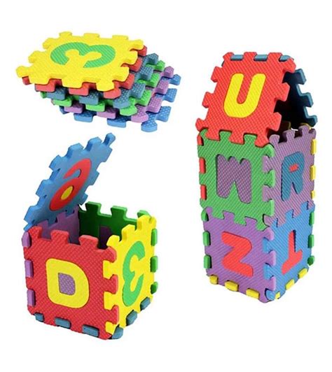 Buy Alphabet Puzzle Mat Foam Floor Puzzle Mat Letters Baby Puzzle Mat ...