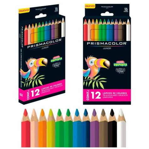 L Pices Colores Triangular Jumbo Prismacolor Arcoiris Libreria