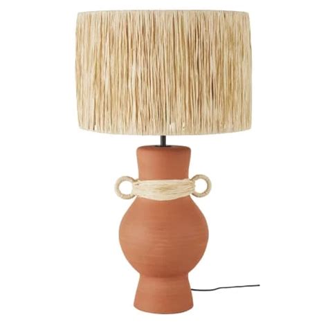 Achetez Le Dernier Maisons Du Monde Lampe En Terre Cuite Sculpt E Et