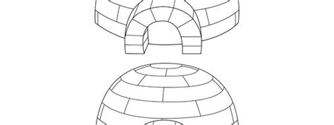 Printable Igloo Pattern