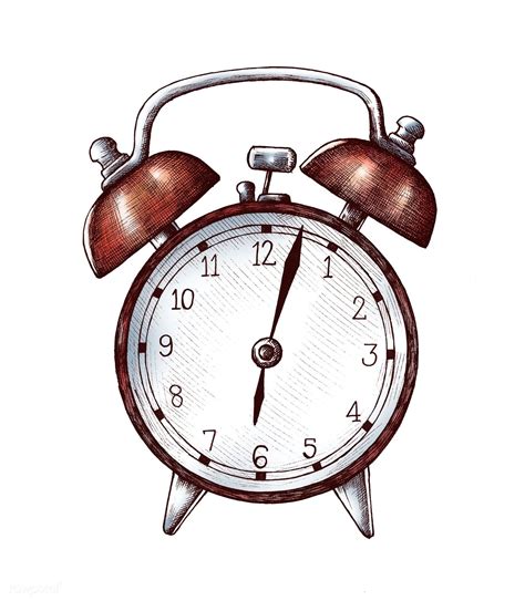 drawing of alarm clock 2