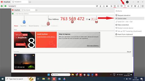 How To Do Switch Side In Anydesk