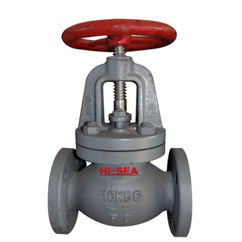 Marine Cast Iron SDNR Globe Valve JIS F7377 16K Supplier China JIS