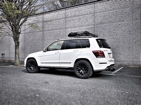 Lifted Mercedes Glk Crossover With All Terrain Offroad Tires Overland