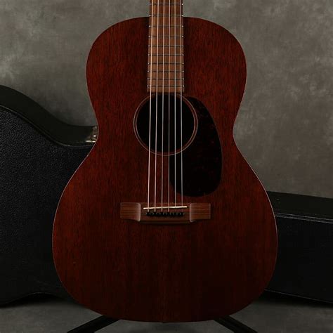 Martin 15 Series 000 15SM Mahogany Acoustic Guitar W Hard Reverb