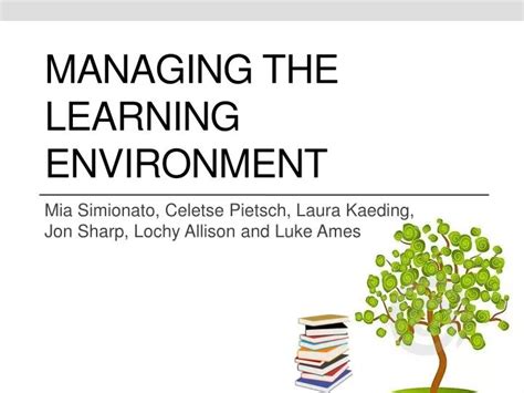 Ppt Managing The Learning Environment Powerpoint Presentation Free Download Id2661047