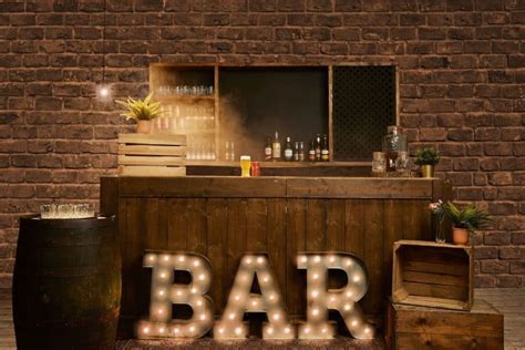 Rustic Bar Hire Event Furniture By Tarren