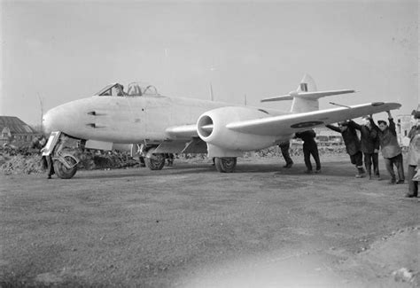 A Gloster Meteor Deflected A Flying Bomb With Its Wing We Are The Mighty