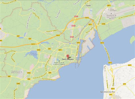 Saint Nazaire Map - France