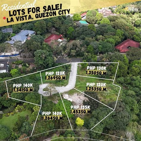 RESIDENTIAL LOTS FOR SALE IN LA VISTA QUEZON CITY Along Katipunan Ave