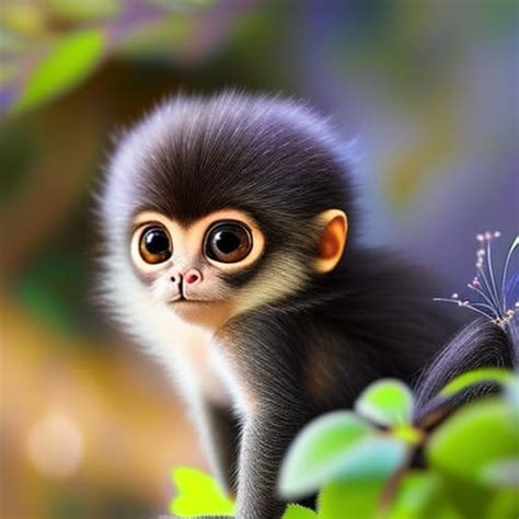 Cute Monkey Baby