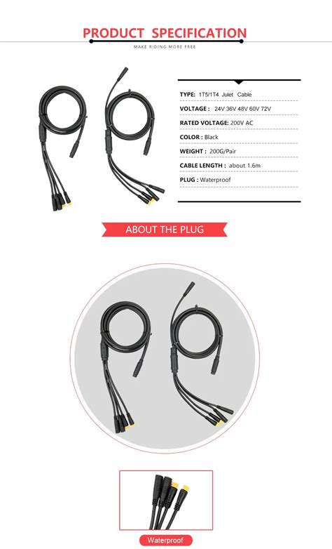 Accessoire V Lo C Ble Lectrique Julet Pour V Lo Lectrique Tanche