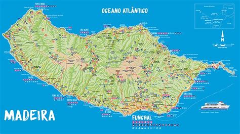 Madeira Island Map | www.visitportugal.com