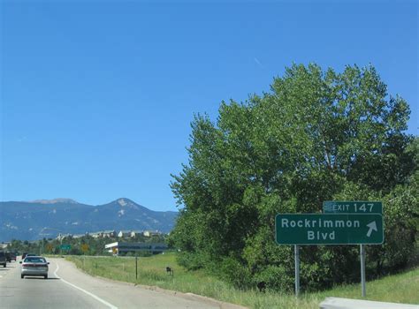 Interstate 25 South Colorado Springs Aaroads Colorado