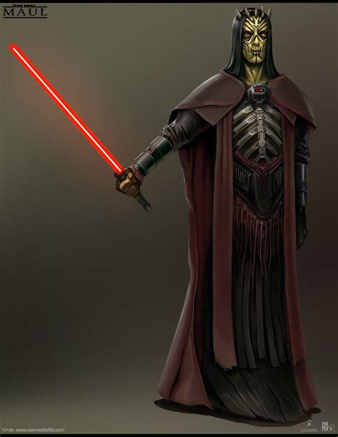 New Art From Cancelled Darth Maul Game