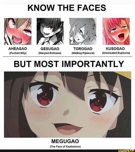 KNOW THE FACES Ho SY VA KG AHEAGAO GESUGAO TOROGAO KUSOGAO Fucked