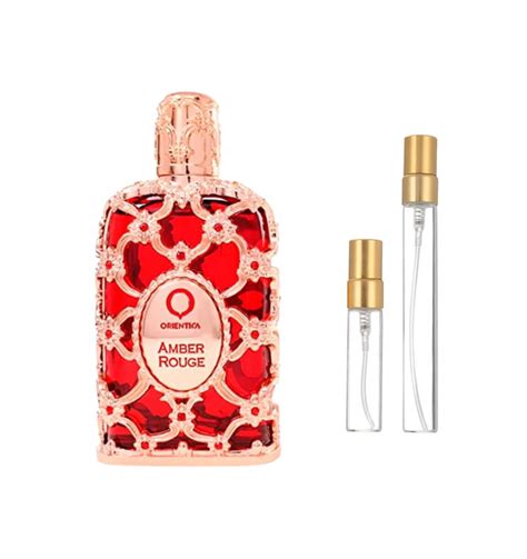 Amber Rouge Orientica Muestras Decants Perfumeria Paris By Mafer