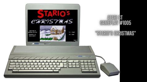 Stario S Christmas Atari ST Gameplay 1005 YouTube