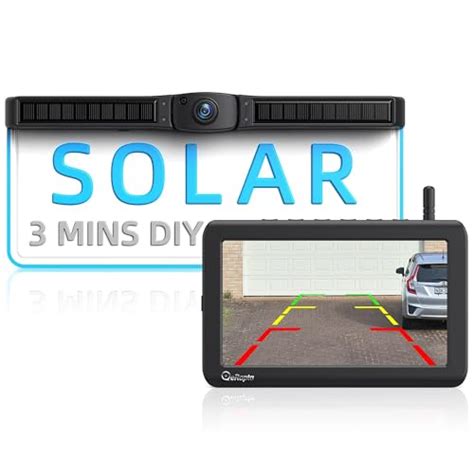 Erapta Solar Wireless Backup Camera With Mah Battery Mins Diy