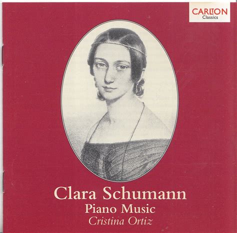 Clara Schumannpiano Music Cristina Ortiz Amazonfr Cd Et Vinyles