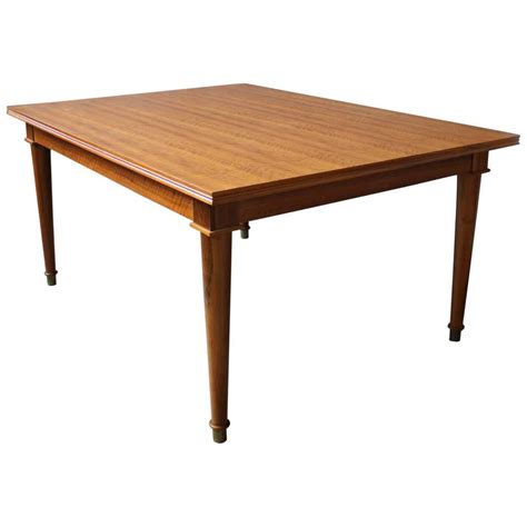 A Fine French Art Deco Rosewood And Marquetry Dining Table By Segal For