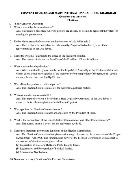 solution notes  chspter election class  icse studypool