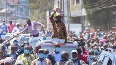 SEE HOW RUTO S HUSTLERS ARE WAITING FOR RAILA IN KISII AZIMIO RALLY