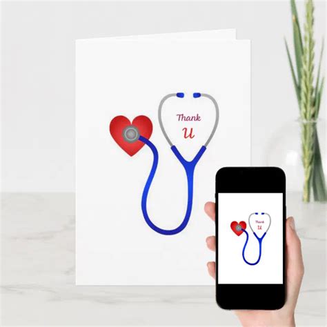 Thank You Doctor Card | Zazzle