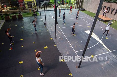 pusat kebugaran  jakarta kembali dibuka republika