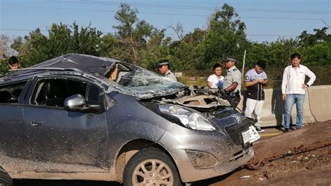 Carambola provoca congestionamiento vial en la carretera Culiacán