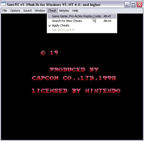 Game Genie Codes For Snes X Emulator Channelpol