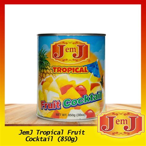 Jemj Tropical Fruit Cocktail 850g Shopee Philippines