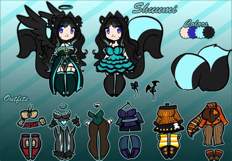 Com Chibi Ref Sheet By Tehbuttercookie On Deviantart