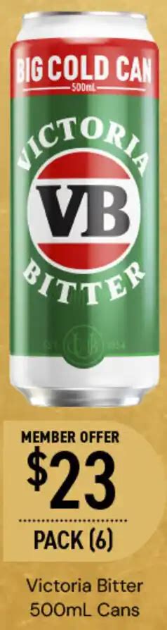 Victoria Bitter 500ml Cans Offer At Dan Murphys