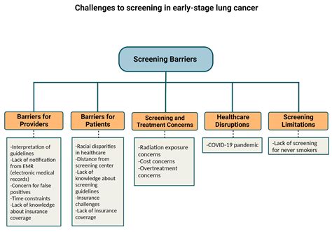 Assessment of Barriers and Challenges to Screening, Diagnosis, and