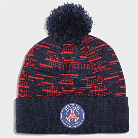 PSG Bonnet Enfant Pom Pom P13117 Bleu Marine LaBoutiqueOfficielle