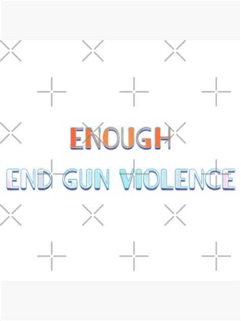 Wear Orange Peace Sign Enough End Gun Violence Poster For Sale By Ibrahimsn Redbubble