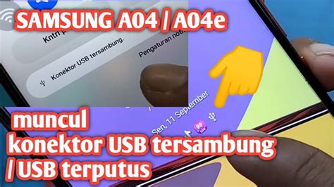 Samsung A Masalah Konektor Koneksi Sambungan Usb Terputus Usb