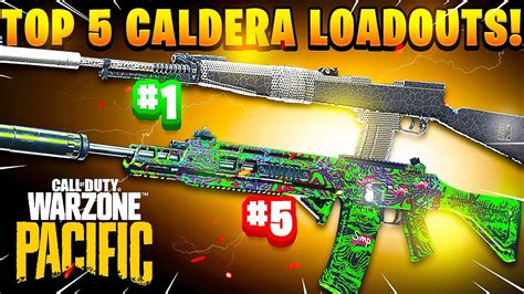 Caldera Top Best Meta Warzone Loadouts After Update Best