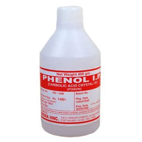 Carbolic Phenol Ip Packaging Type Plastic Bottle Packaging Size 400 G At Best Price In Thane